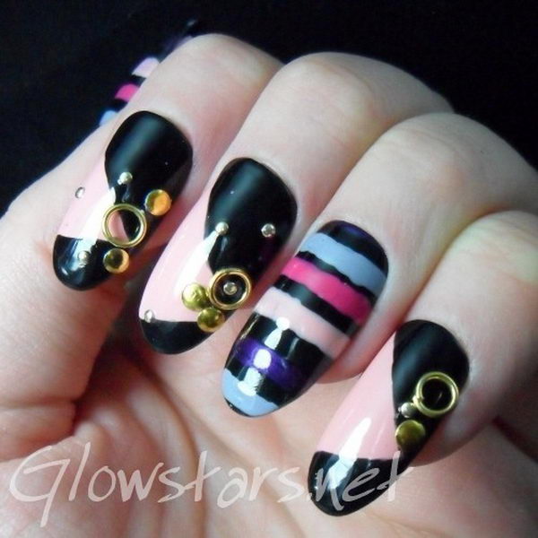You’re the Prince to My Ballerina, 3D nail art is a technique for decorating nails that creates three dimensional designs.