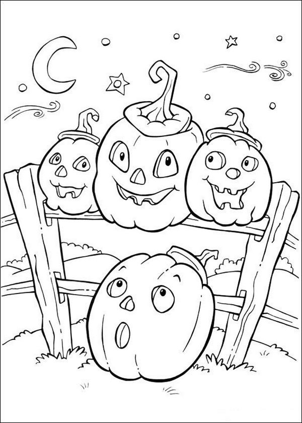 Fun Halloween Coloring Pages for Kids. They provide hours of at-home fun for kids during the holiday season.