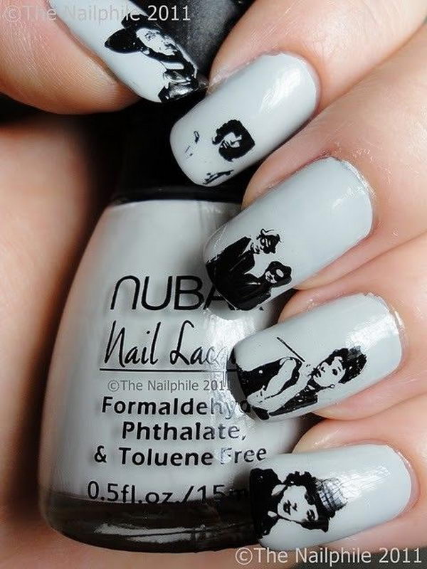 Portrait on Nails.