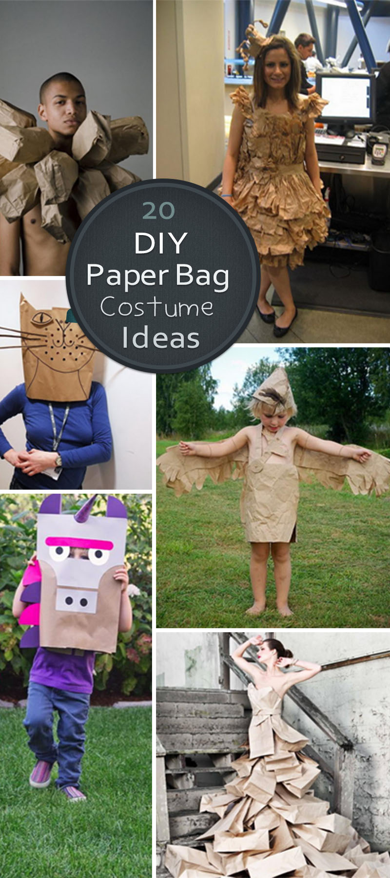 DIY Paper Bag Costume Ideas!