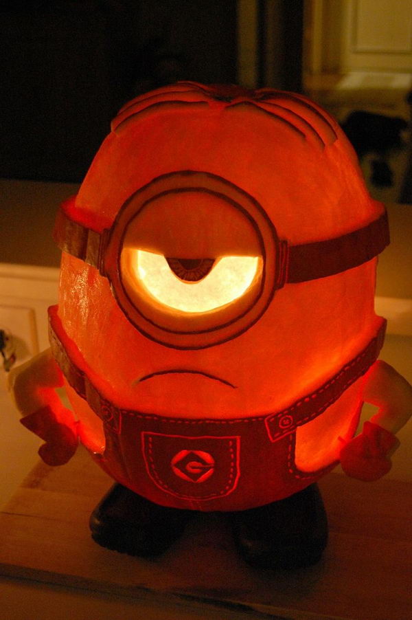 Minion-O-Lantern.