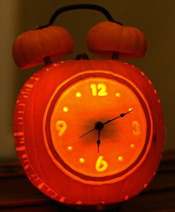 Clock Pumpkin.
