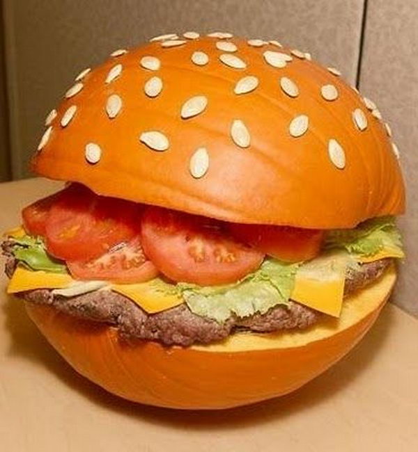 Pumpkin Burger.