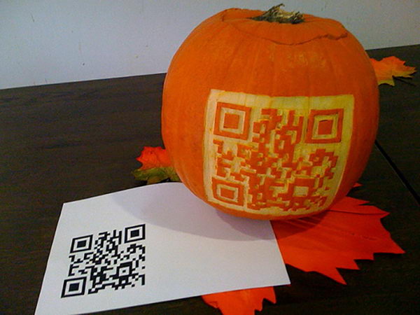QR Code Pumpkin.