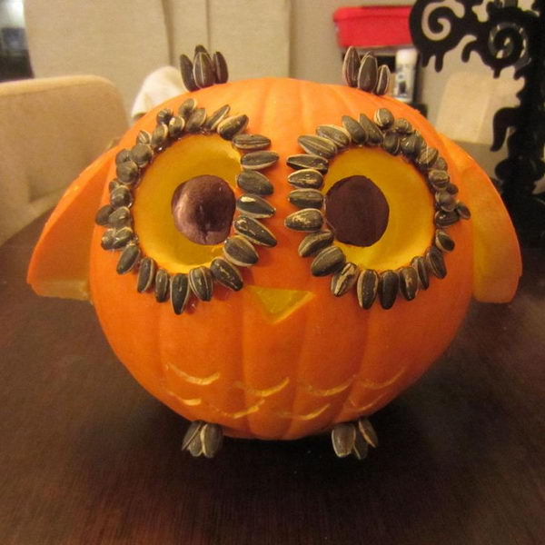 Owl Pumpkin Carving.
