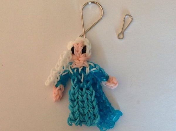 Disney Frozen Elsa. Rainbow Loom is a plastic loom used to weave colorful rubber bands into bracelets and charms. It is one of the top gifts for kids.
