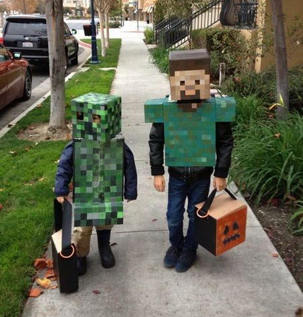 Handmade Minecraft Costumes. Super Cool Character Costumes. With so many cool costumes to choose from, you have no trouble dressing up as your favorite sexy idol this Halloween.