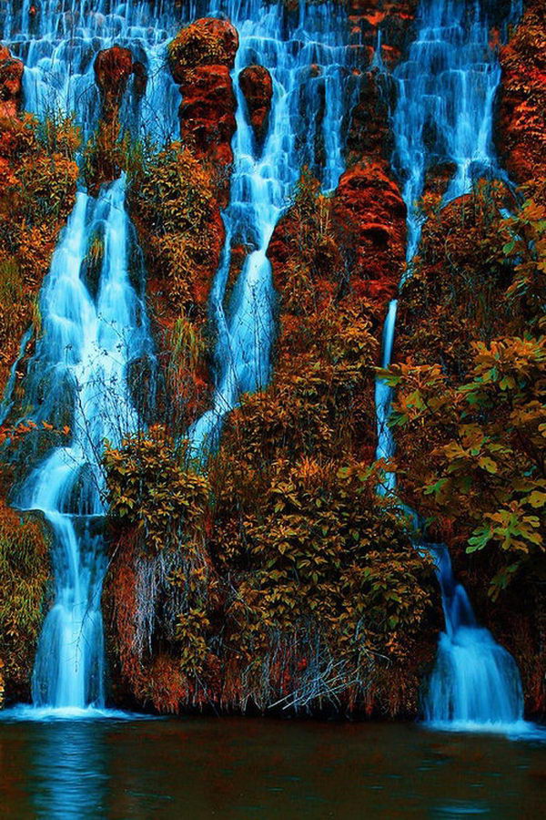 Waterfall - Crimea, Ukraine.