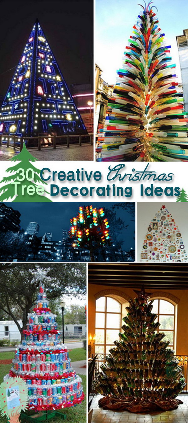 Creative Christmas Tree Decorating Ideas!
