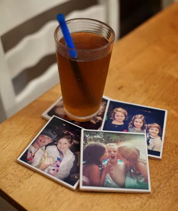 Pesonalized Photo Coasters.