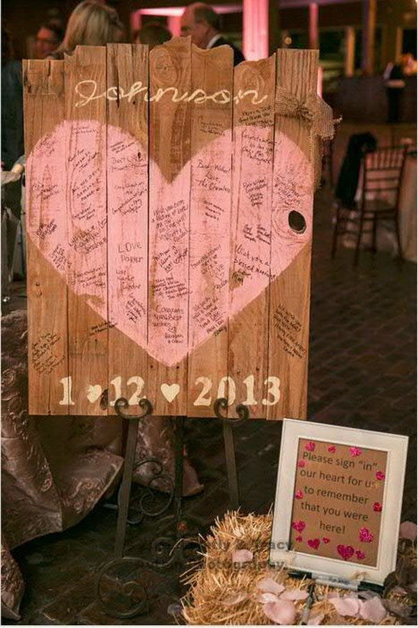Wedding signs which help your guests find their way to your wedding, or tell them which way to go to park. It also shows your creativity to your friends and family members.