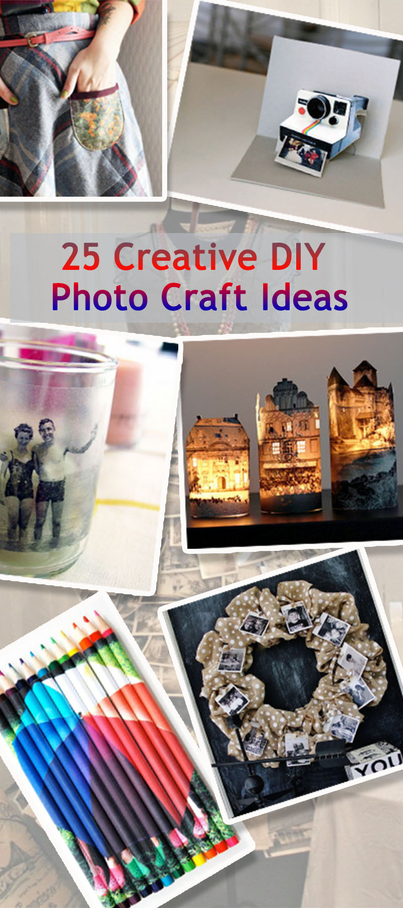 Creative DIY Photo Craft Ideas!