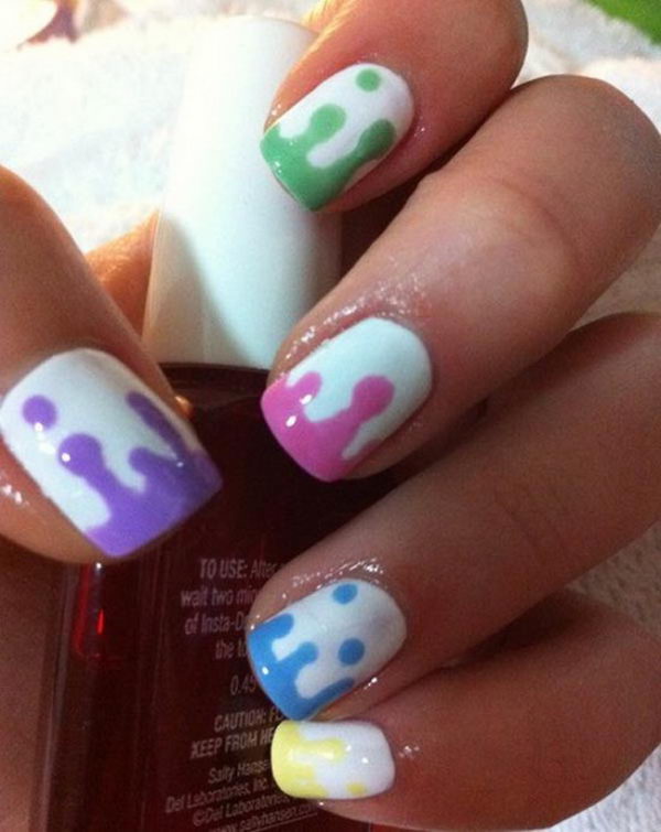 Easy Nail Designs for Beginners. So cute and simple that you can do it yourself.