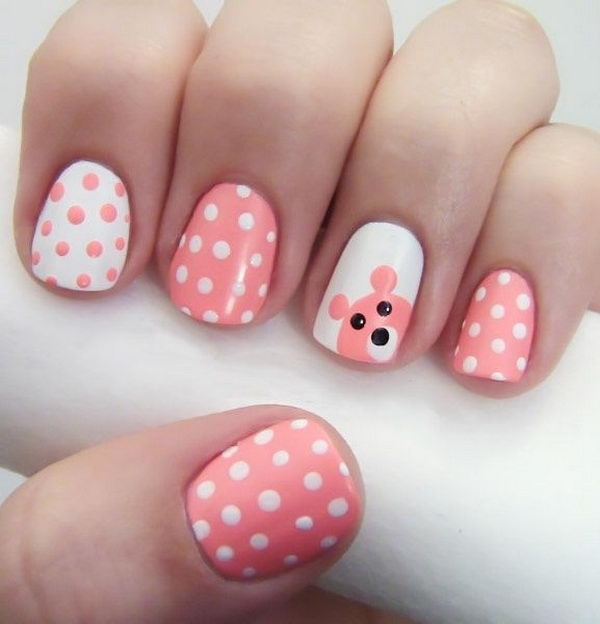 Easy Nail Designs for Beginners. So cute and simple that you can do it yourself.