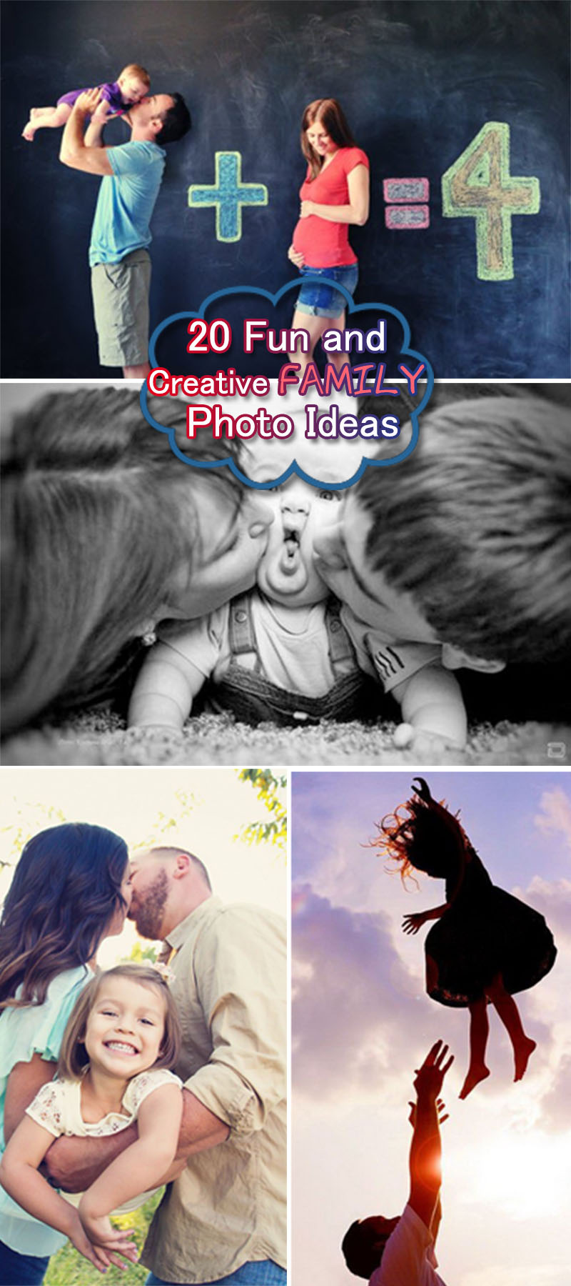 Fun and Creative Family Photo Ideas!