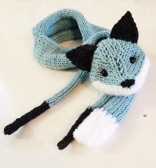 Knitted Fox. Cool Knitting Project Ideas