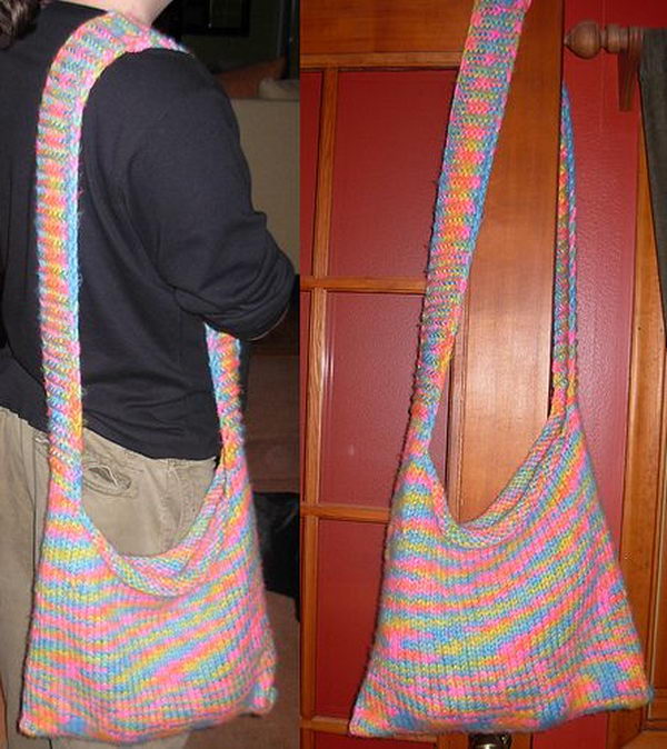 Knitting Bag. Cool Knitting Project Ideas