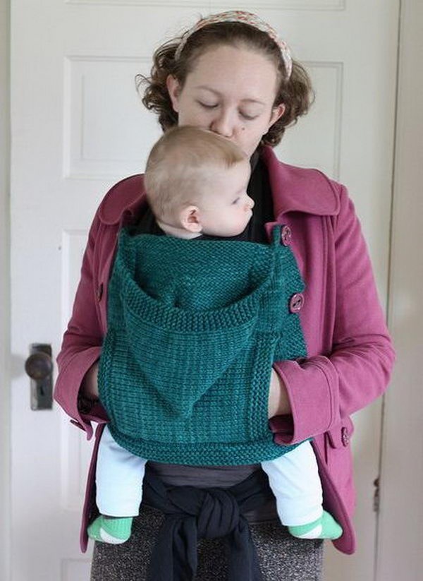 Warm Carrier. Cool Knitting Project Ideas