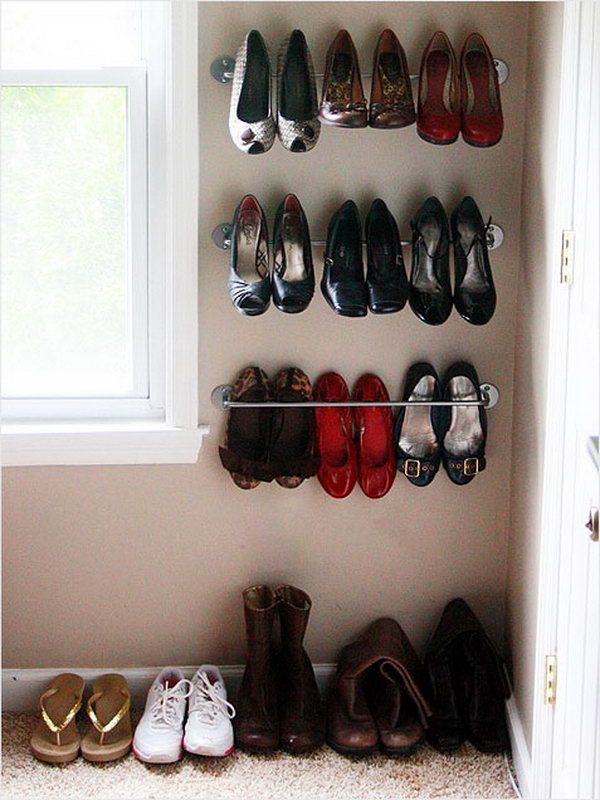 Towel Bar for Shoes Storage,