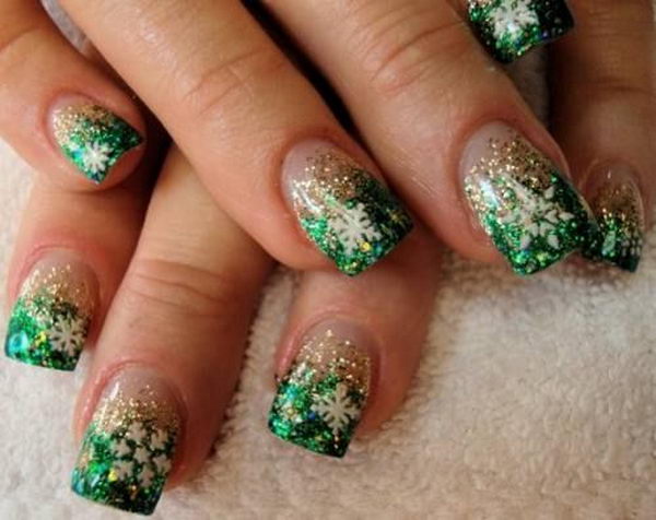 Cool Snowflake Nail Art. As symbols of the winter season, snowflake nail art are wonderful and can instantly make a regular manicure look like a work of art.