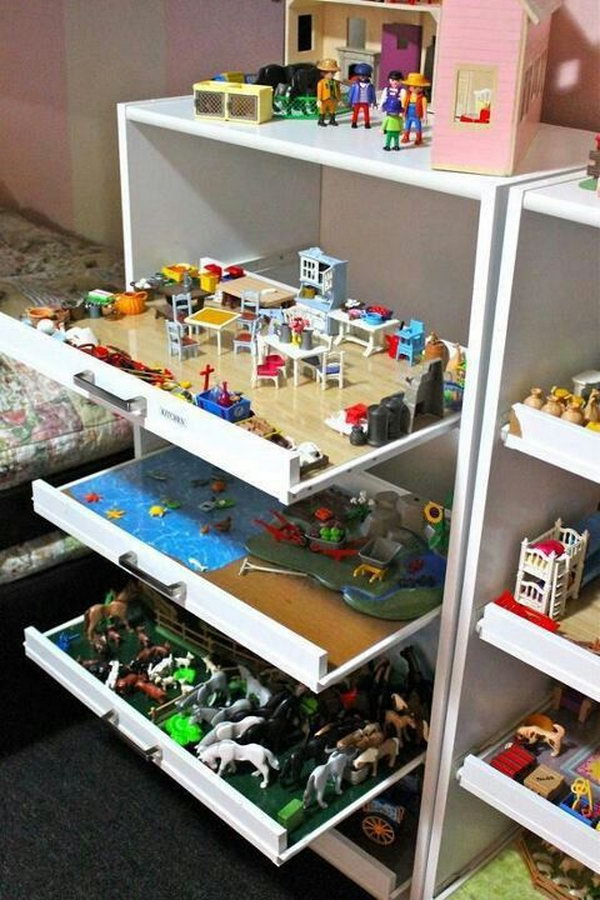 drawer toy storage,