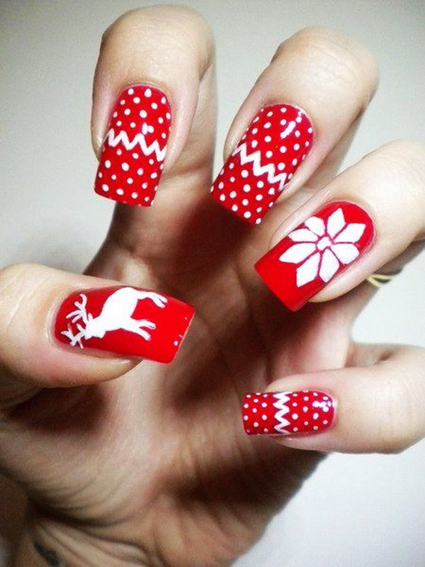 Celebrate The Holiday Season with Christmas Nail Art