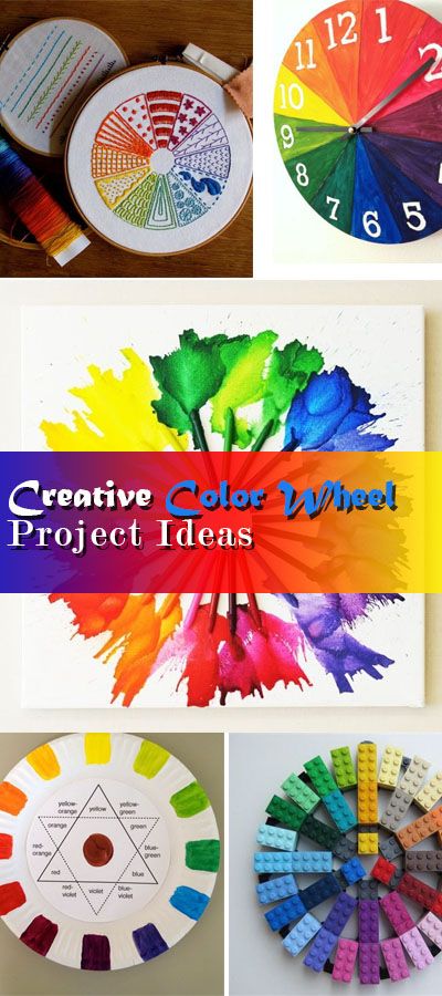 Creative Color Wheel Project Ideas For Kids! 