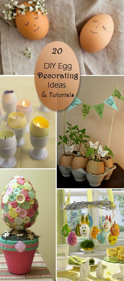 DIY Egg Decorating Ideas & Tutorials! 