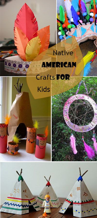 Native American Crafts For Kids! 