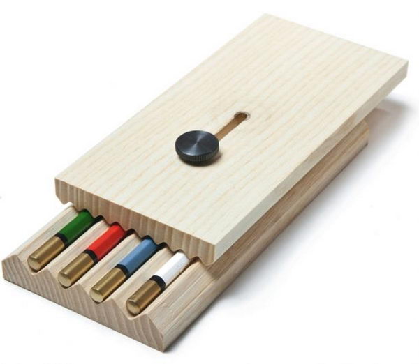 Wooden Pencil Case. There's nothing like a cool pencil case full of cool pencils, erasers and accessories to excite your kids' imagination and ignite their creative and linguistic passions. Show how much you care about them.