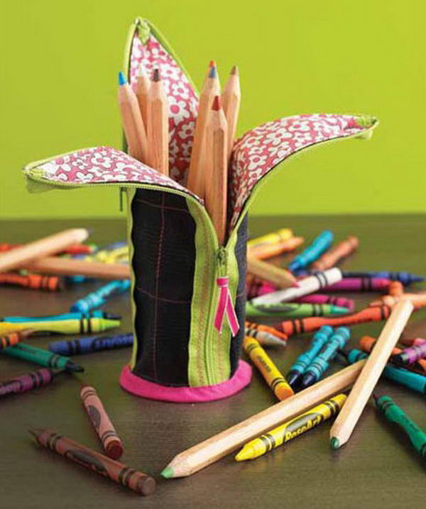 Banana-Peel Pencil Case. There's nothing like a cool pencil case full of cool pencils, erasers and accessories to excite your kids' imagination and ignite their creative and linguistic passions. Show how much you care about them.