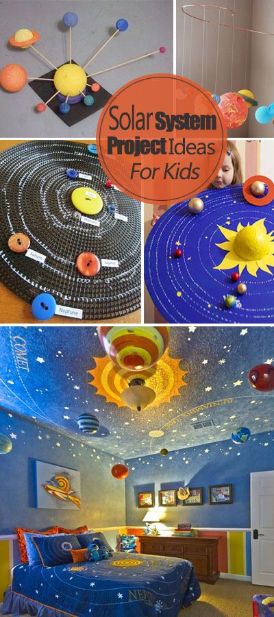 These solar system projects are so fun and educational for kids who are interested in the planets! 