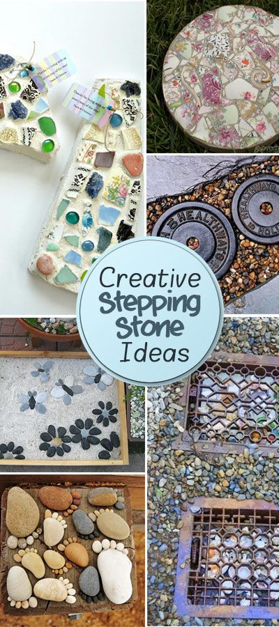Creative Stepping Stone Ideas For Garden Decorations! 