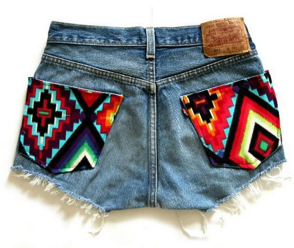 DIY Summer Shorts. Decorate your old shorts with colored ropes, wire, buttons or zippers, denim, sequins, silk and lace and what ever you like. It is fun and inspiring to make some creative shorts for yourself.