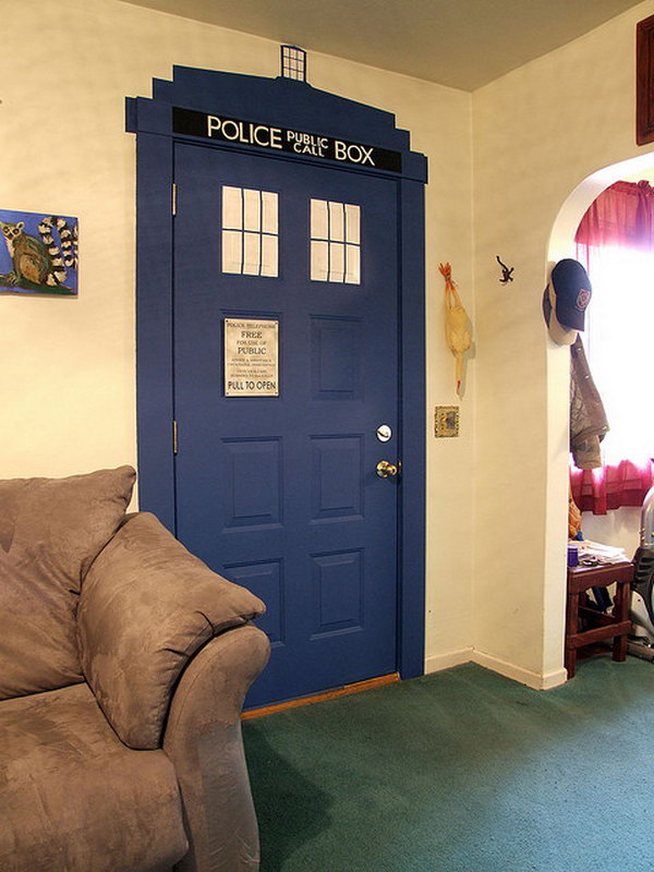 TARDIS door,