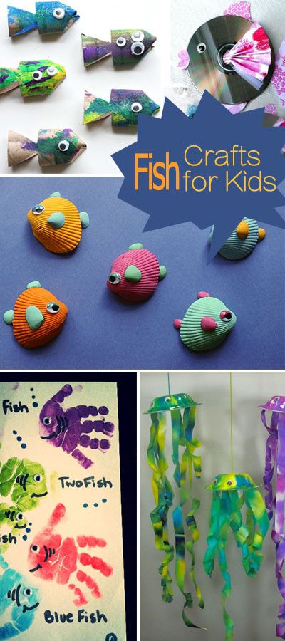 Fish Crafts for Kids! 