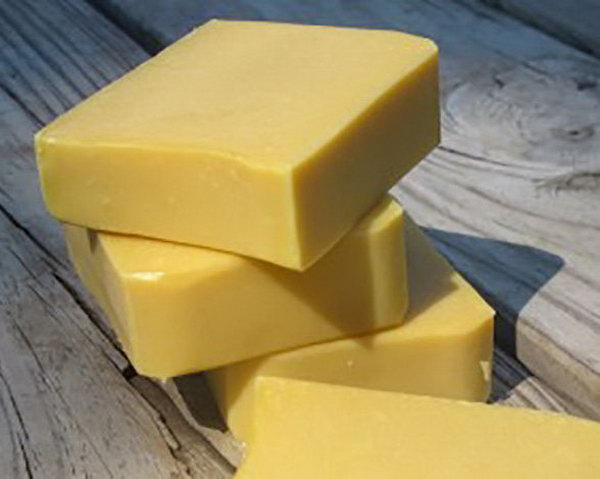 This recipe creates a super mild soap that still has a good lather. Its simple with just two oil ingredients (olive and coconut), is colored naturally by using carrot baby food (pureed carrots) and makes a great soap for baby or for those with sensitive skin. 