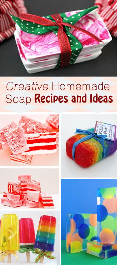 Creative Homemade Soap Recipes and Ideas! 