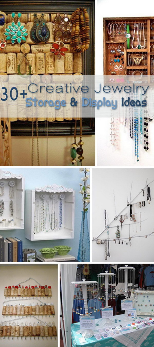 Creative Jewelry Storage & Display Ideas!