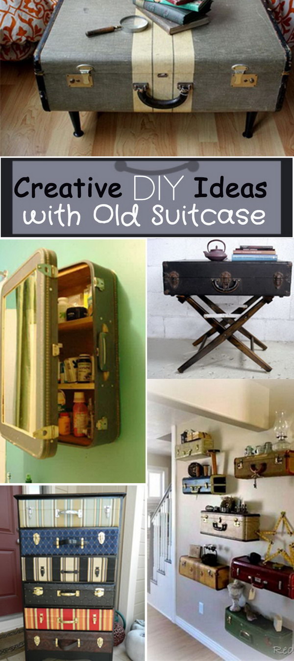 Creative DIY Ideas with Old Suitcase!
