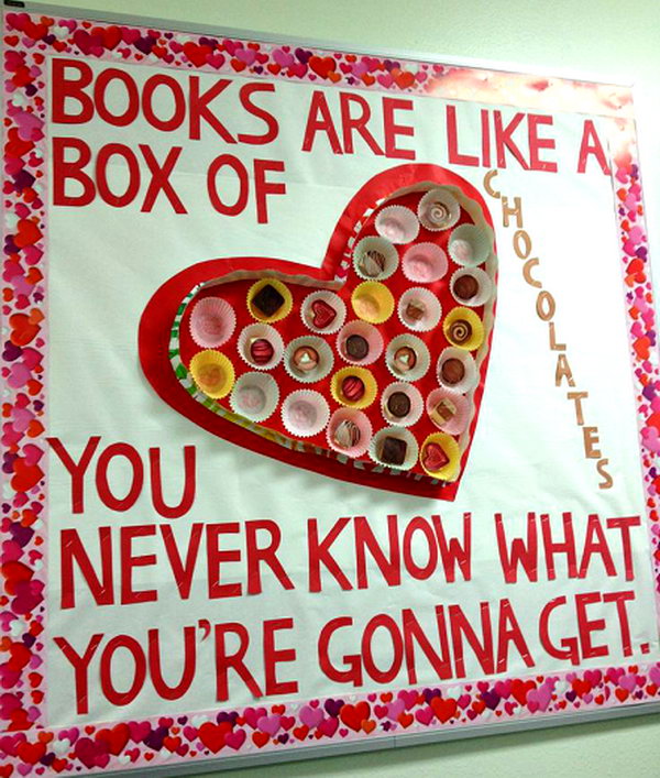 Books are like a box of chocolates. You never know what you're gonna get. 