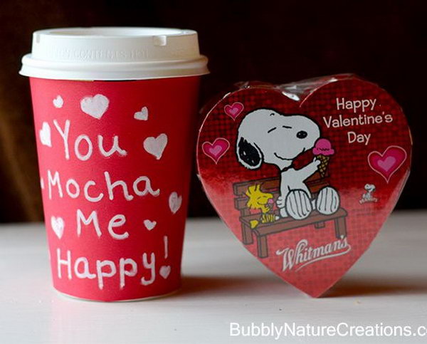 Valentines Ideas for the Coffee Lover. When it comes to Valentines day, you can’t go wrong with coffee AND chocolate right? Especially when Snoopy and Woodstock are involved. 