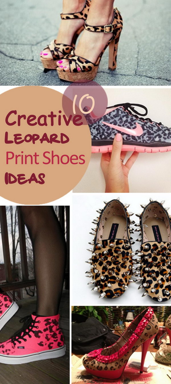 Creative Leopard Print Shoes Ideas!