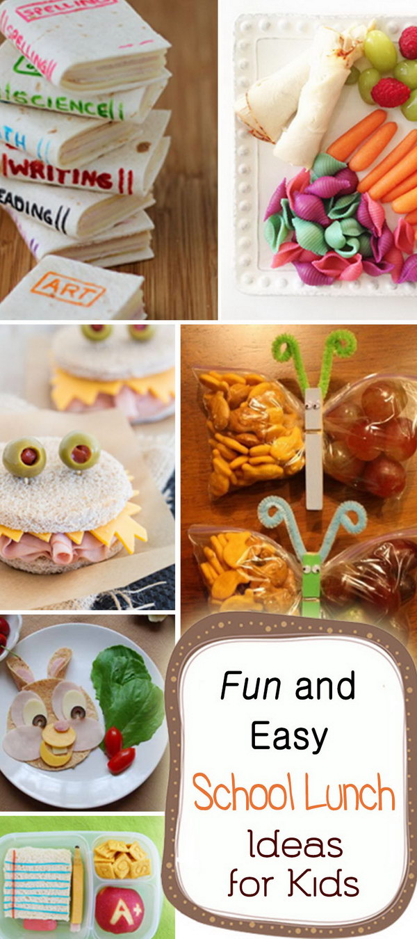 Fun and Easy School Lunch Ideas for Kids!
