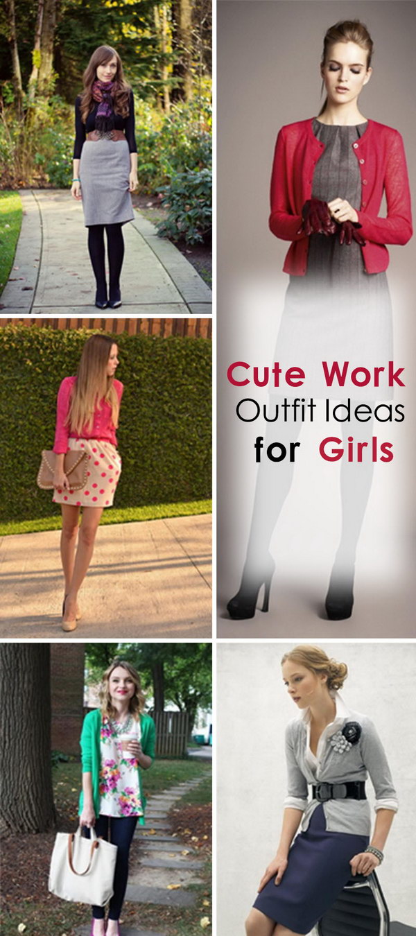 Cute Work Outfit Ideas for Girls!