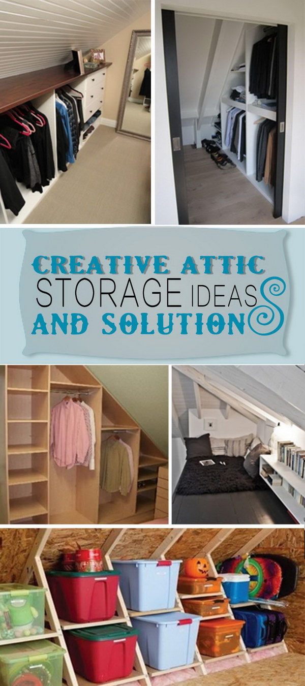 Creative Attic Storage Ideas and Solutions!