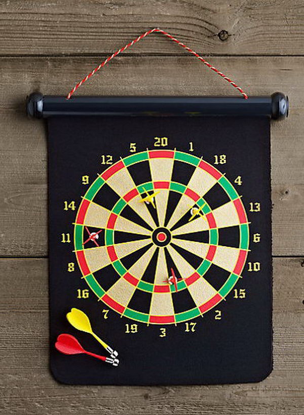 Magnetic Dart Board. What will you do when sitting around with your best guys? Drink a few and play with Magnetic Dart Board.