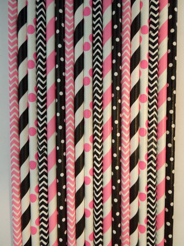 This eco-friendly, biodegradable and compostable paper straw mix is super cute and is perfect for Birthday Party, Rustic Wedding, Kids' Birthday Party, or pretty much any event. You can’t ignore this fabulous paper straw mix decorations for your party.