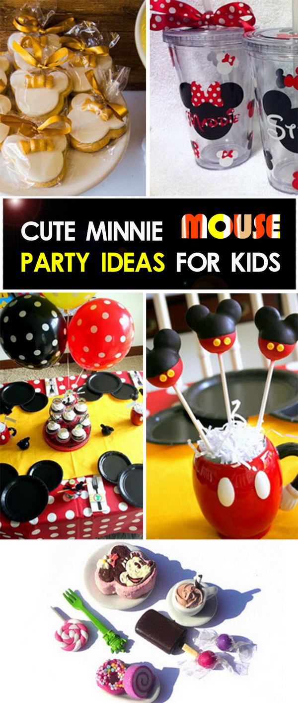 Cute Minnie Mouse Party Ideas for Kids!
