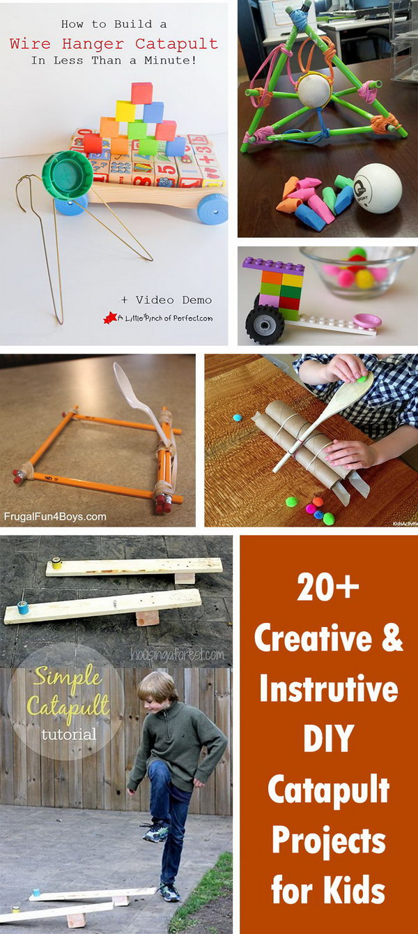 Creative and Instrutive DIY Catapult Projects for Kids!